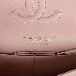 Chanel Small Classic Double Flap Bag Light Pink Caviar Gold Hardware -Online Bag Store C SM255 230912 1 08