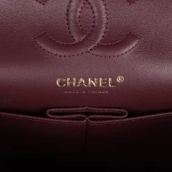 Chanel Small Classic Double Flap Black Lambskin Gold Hardware -Online Bag Store C SM255 240213 1 08