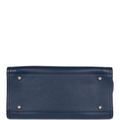 Pre-owned Chanel Small Deauville Shopping Bag Blue Caviar Antique Gold Hardware -Online Bag Store C TL 020823 1 07