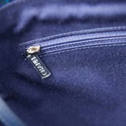 Chanel Large Deauville Shopping Bag Blue Sequin Boucle Silver Hardware -Online Bag Store C TL 051622 3 10