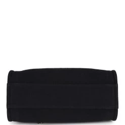 Chanel Small Deauville Shopping Bag Black Canvas And Calfskin Light Gold Hardware -Online Bag Store C TL 230623 1 08