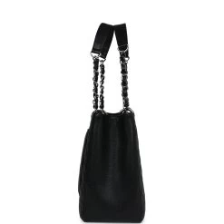 Pre-owned Chanel Grand Shopping Tote Bag Black Caviar Silver Hardware -Online Bag Store C TL 231114 1 05