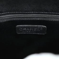 Pre-owned Chanel Grand Shopping Tote Bag Black Caviar Silver Hardware -Online Bag Store C TL 231114 1 08
