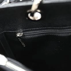 Pre-owned Chanel Grand Shopping Tote Bag Black Caviar Silver Hardware -Online Bag Store C TL 231114 1 09