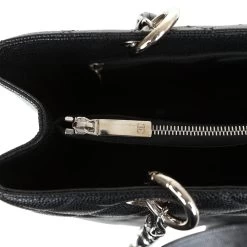 Pre-owned Chanel Grand Shopping Tote Bag Black Caviar Silver Hardware -Online Bag Store C TL 231114 1 10