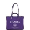 Chanel Small Deauville Shopping Bag Purple Canvas Gold Hardware -Online Bag Store C TL 231130 1 01