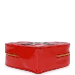 Vintage Chanel Heart Vanity Bag Red And Black Patent Antique Gold Hardware 16 Vintage Chanel Heart Vanity Bag Red And Black Patent Antique Gold Hardware -Online Bag Store C V 230227 1 06