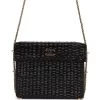 Vintage Chanel Wicker Picnic Basket Bag Black Gold Hardware 2 Vintage Chanel Wicker Picnic Basket Bag Black Gold Hardware -Online Bag Store C V 230321 3 02