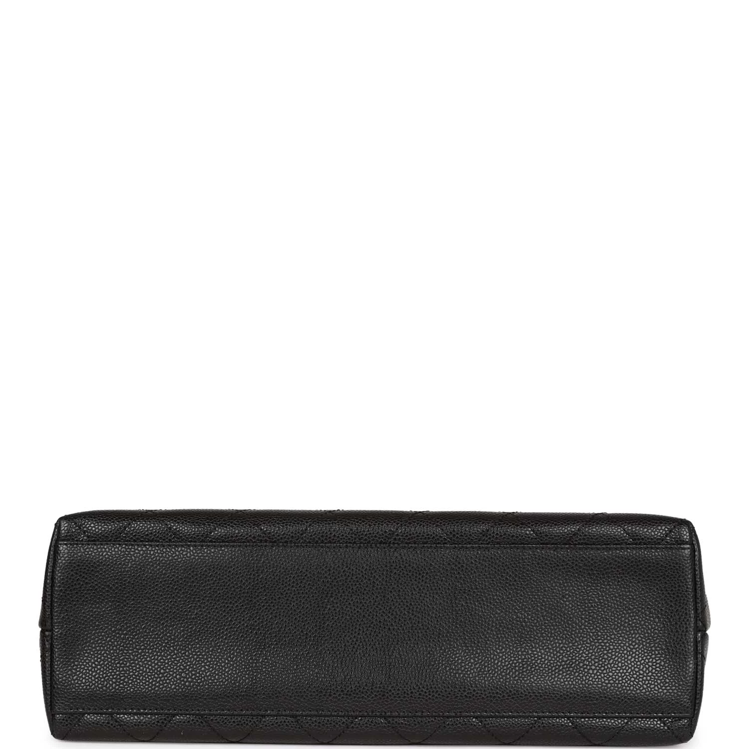 Vintage Chanel Wood Top Handle Bag Black Caviar Gold Hardware 8 Vintage Chanel Wood Top Handle Bag Black Caviar Gold Hardware - Image 6