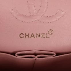 Vintage Chanel Small Classic Double Flap Pink Lambskin Gold Hardware -Online Bag Store C V 230803 4 08