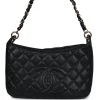 Vintage Chanel Timeless CC Hobo Bag Black Caviar Gold Hardware -Online Bag Store C V 231127 1 02