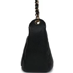 Vintage Chanel Timeless CC Hobo Bag Black Caviar Gold Hardware -Online Bag Store C V 231127 1 05