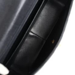 Vintage Chanel Jumbo Single Flap Bag Black Caviar Gold Hardware -Online Bag Store C V 240301 1 08