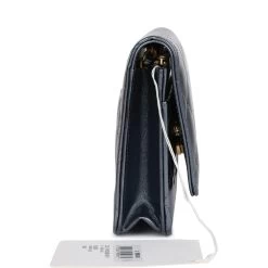 Chanel Wallet On Chain WOC Dark Blue Iridescent Calfskin Antique Gold Hardware 16 Chanel Wallet On Chain WOC Dark Blue Iridescent Calfskin Antique Gold Hardware -Online Bag Store C WOC 122022 1 05