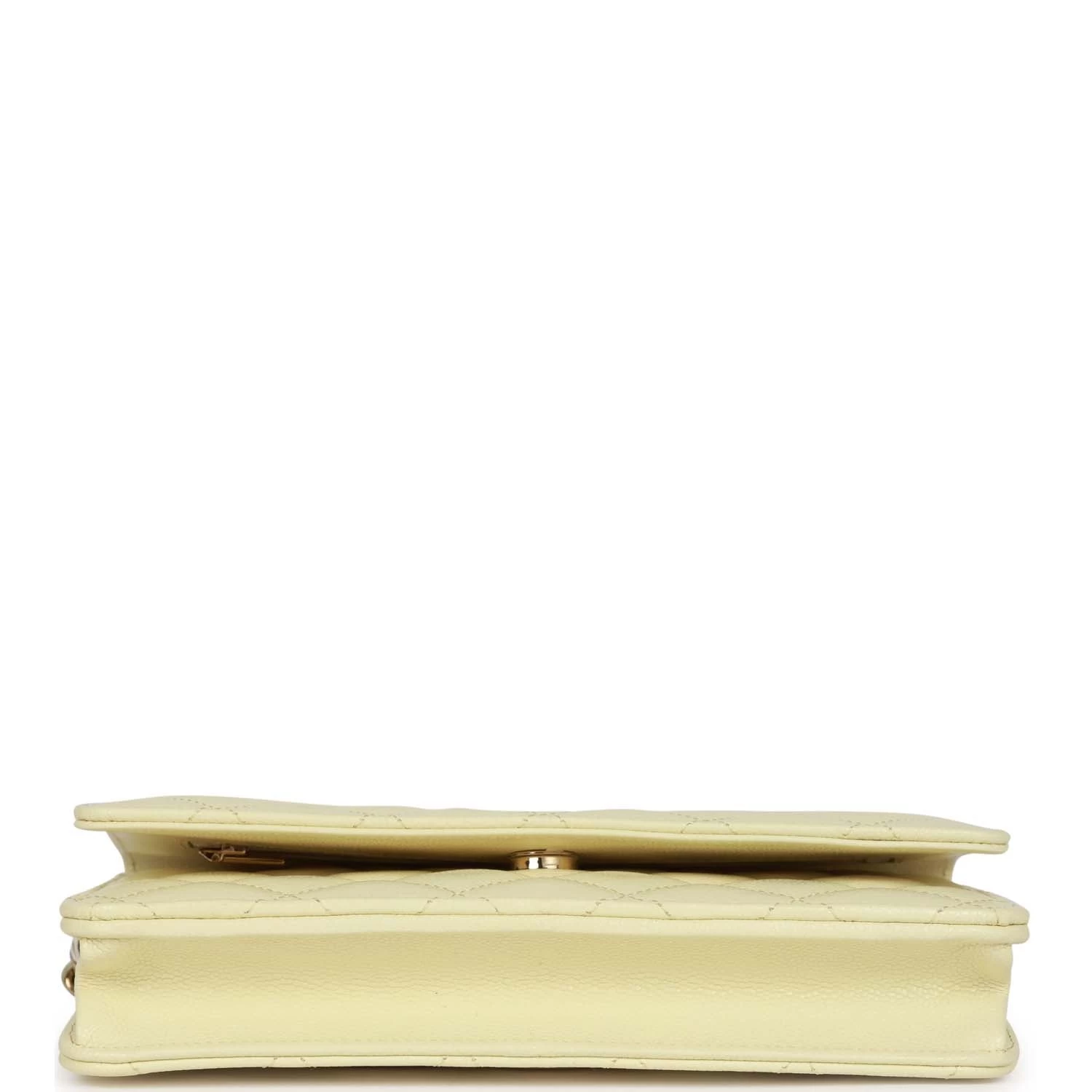 Chanel Wallet On Chain WOC Yellow Caviar Light Gold Hardware 8 Chanel Wallet On Chain WOC Yellow Caviar Light Gold Hardware - Image 6