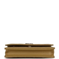 Chanel Wallet On Chain WOC Olive Green Caviar Light Gold Hardware -Online Bag Store C WOC 230623 1 06