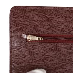 Chanel Wallet On Chain WOC Burgundy Caviar Light Gold Hardware -Online Bag Store C WOC 230623 2 10