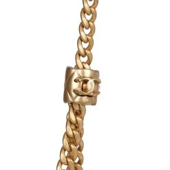 Chanel Wallet On Chain WOC Blue Lambskin Antique Gold Hardware -Online Bag Store C WOC 230718 1 08