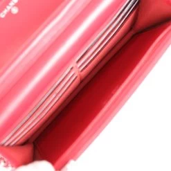 Chanel Wallet On Chain WOC Red Lambskin Silver Hardware 22 Chanel Wallet On Chain WOC Red Lambskin Silver Hardware -Online Bag Store C WOC 230810 1 10