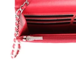 Chanel Wallet On Chain WOC Red Lambskin Silver Hardware 23 Chanel Wallet On Chain WOC Red Lambskin Silver Hardware -Online Bag Store C WOC 230810 1 11