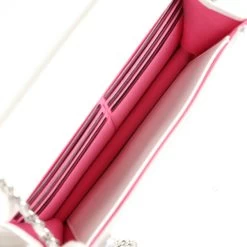 Chanel Wallet On Chain WOC White Caviar Pink And Silver Hardware -Online Bag Store C WOC 231115 1 09