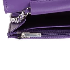Chanel Wallet On Chain WOC Purple Lambskin Silver Hardware -Online Bag Store C WOC 231115 2 09