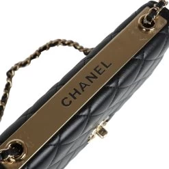 Chanel Trendy CC Wallet On Chain WOC Black Lambskin Gold Hardware -Online Bag Store C WOC 231229 1 JD 08