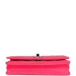 Chanel Wallet On Chain WOC Hot Pink Lambskin Ombre Mixed Metal Hardware -Online Bag Store C WOC 240102 1 06