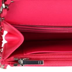 Chanel Wallet On Chain WOC Hot Pink Lambskin Ombre Mixed Metal Hardware -Online Bag Store C WOC 240102 1 10