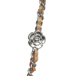 Chanel Wallet On Chain WOC Beige Iridescent Caviar Silver Hardware -Online Bag Store C WOC 240103 1 09