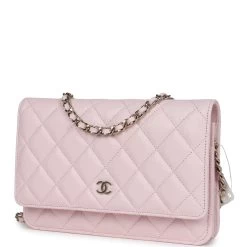Chanel Classic Wallet On Chain WOC Light Pink Caviar Gold Hardware 16 Chanel Classic Wallet On Chain WOC Light Pink Caviar Gold Hardware -Online Bag Store C WOC 240104 2 KN 03