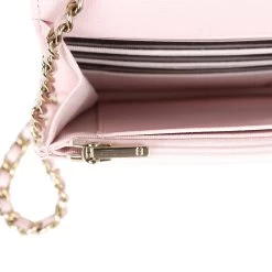Chanel Classic Wallet On Chain WOC Light Pink Caviar Gold Hardware 21 Chanel Classic Wallet On Chain WOC Light Pink Caviar Gold Hardware -Online Bag Store C WOC 240104 2 KN 10