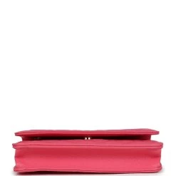 Chanel Wallet On Chain WOC Hot Pink Caviar Gold Metal Hardware -Online Bag Store C WOC 240105 1 CS 06