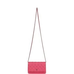 Chanel Wallet On Chain WOC Hot Pink Caviar Gold Metal Hardware -Online Bag Store C WOC 240105 1 CS 07