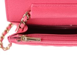 Chanel Wallet On Chain WOC Hot Pink Caviar Gold Metal Hardware -Online Bag Store C WOC 240105 1 CS 10