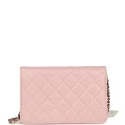 Chanel Wallet On Chain WOC Pink Caviar Gold Hardware -Online Bag Store C WOC 240119 1 05