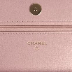 Chanel Wallet On Chain WOC Pink Caviar Gold Hardware -Online Bag Store C WOC 240119 1 08
