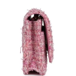 Chanel Wallet On Chain WOC Pink Multicolored Tweed Gold Hardware 15 Chanel Wallet On Chain WOC Pink Multicolored Tweed Gold Hardware -Online Bag Store C WOC 240209 1 04