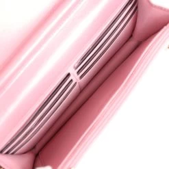 Chanel Wallet On Chain WOC Pearly Pink Iridescent Calfskin Gold Hardware -Online Bag Store C WOC 240209 2 09