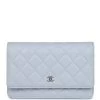 Chanel Wallet On Chain WOC Light Grey Shiny Caviar Silver Hardware 2 Chanel Wallet On Chain WOC Light Grey Shiny Caviar Silver Hardware -Online Bag Store C WOC 240216 1 01
