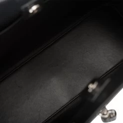 Pre-owned Christian Dior Diorissimo Pocket Tote Black Matte Alligator Silver Hardware 16 Pre-owned Christian Dior Diorissimo Pocket Tote Black Matte Alligator Silver Hardware -Online Bag Store D FN 081020 3 FS 7