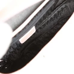 Vintage Christian Dior Saddle Bag Grey Denim And Pink Metallic Leather Silver Hardware 22 Vintage Christian Dior Saddle Bag Grey Denim And Pink Metallic Leather Silver Hardware -Online Bag Store D FN 230515 4 10