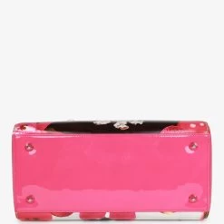 Pre-owned Christian Dior Medium Lady Dior Limited Edition "In The Night Garden" Silver Hardware By Mark Quinn -Online Bag Store D FN 230525 1 06