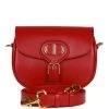 Christian Dior Poppy Red Calfskin Small Bobby Bag Gold Hardware -Online Bag Store D FN 230607 1 01