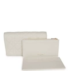 Christian Dior Lady Dior Pouch Latte Lambskin Gold Hardware -Online Bag Store D FN 230628 1 JB 09