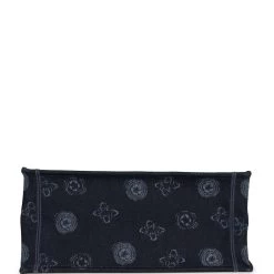 Christian Dior Blue Flower Embroidered Denim Small Book Tote 15 Christian Dior Blue Flower Embroidered Denim Small Book Tote -Online Bag Store D FN 230725 1 06