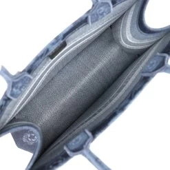 Christian Dior Blue Flower Embroidered Denim Small Book Tote 16 Christian Dior Blue Flower Embroidered Denim Small Book Tote -Online Bag Store D FN 230725 1 07