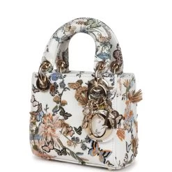 Christian Dior Micro Lady Dior With Small Trunk Multicolor Embroidered Calfskin Light Gold Hardware -Online Bag Store D FN 231114 1 HF 15