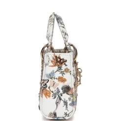 Christian Dior Micro Lady Dior With Small Trunk Multicolor Embroidered Calfskin Light Gold Hardware -Online Bag Store D FN 231114 1 HF 16