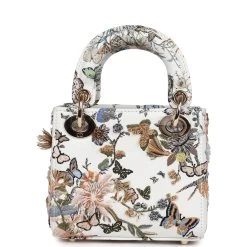 Christian Dior Micro Lady Dior With Small Trunk Multicolor Embroidered Calfskin Light Gold Hardware -Online Bag Store D FN 231114 1 HF 17
